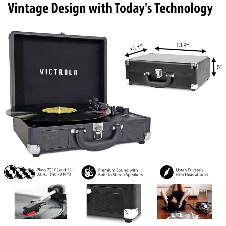 Vitrola-Toca-Discos-LVG-3-Velocidades-Entrada-AUX-45-RPM-foto-4