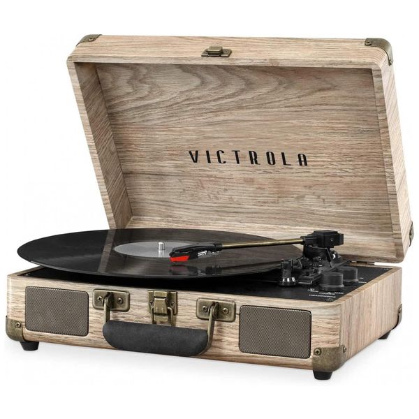 Vitrola-Toca-Discos-3-Velocidades-sem-fio-com-USB-45-RPM-foto-0