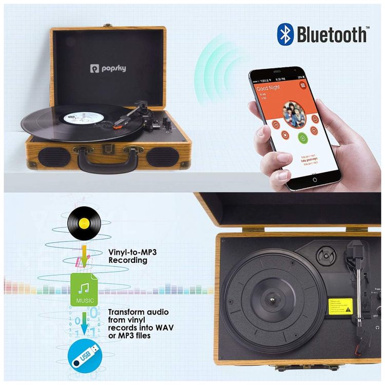 Vitrola-Toca-Discos-3-Velocidades-com-USB-e-Entrada-AUX-45-foto-4