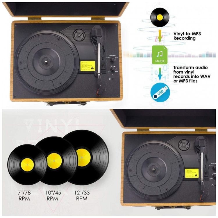Vitrola-Toca-Discos-3-Velocidades-com-USB-e-Entrada-AUX-45-foto-5
