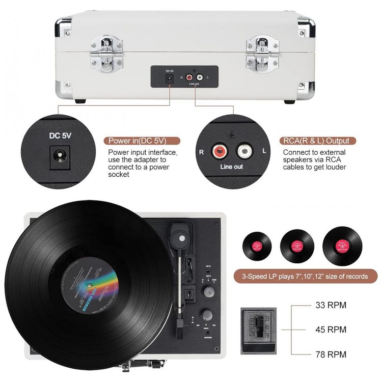 Vitrola-To-Discos-3-Velocidades-com-USB-e-Entrada-AUX-45-foto-2