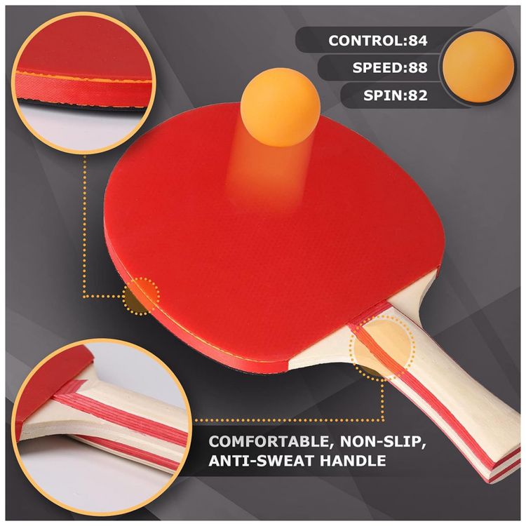 Kit-de-Ping-Pong-com-Mesa-Portatil-2-Raquetes-3-Bolas-foto-1