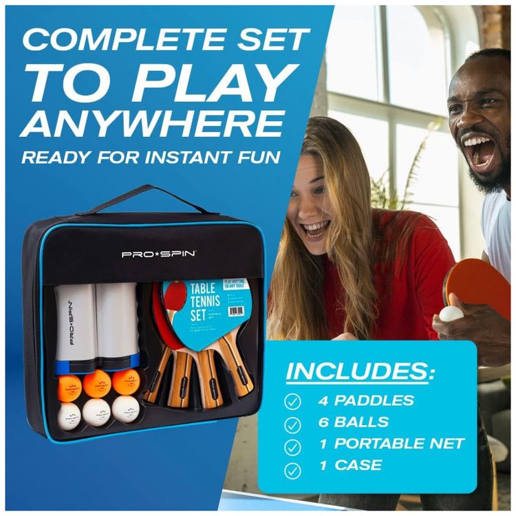 Kit-de-Ping-Pong-com-Mesa-Portatil-4-Raquetes-6-Bolas-e-foto-2