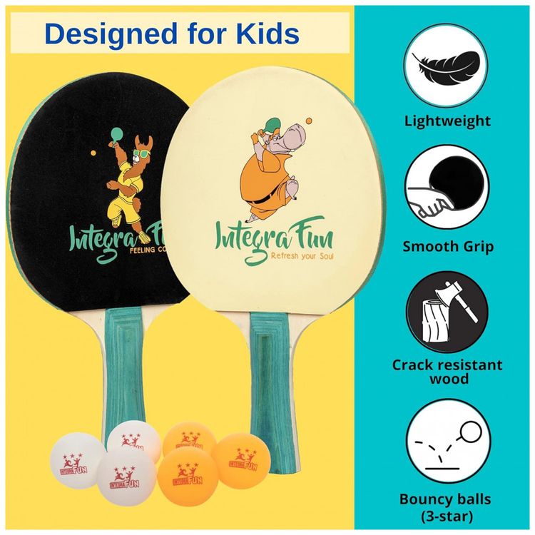 Kit-de-Ping-Pong-com-Mesa-Portatil-2-Raquetes-3-Bolas-e-foto-3