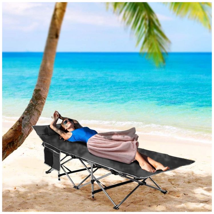 Zone-Tech-Cama-Acampamento-Camping-Dobravel-Portatil-ate-foto-5