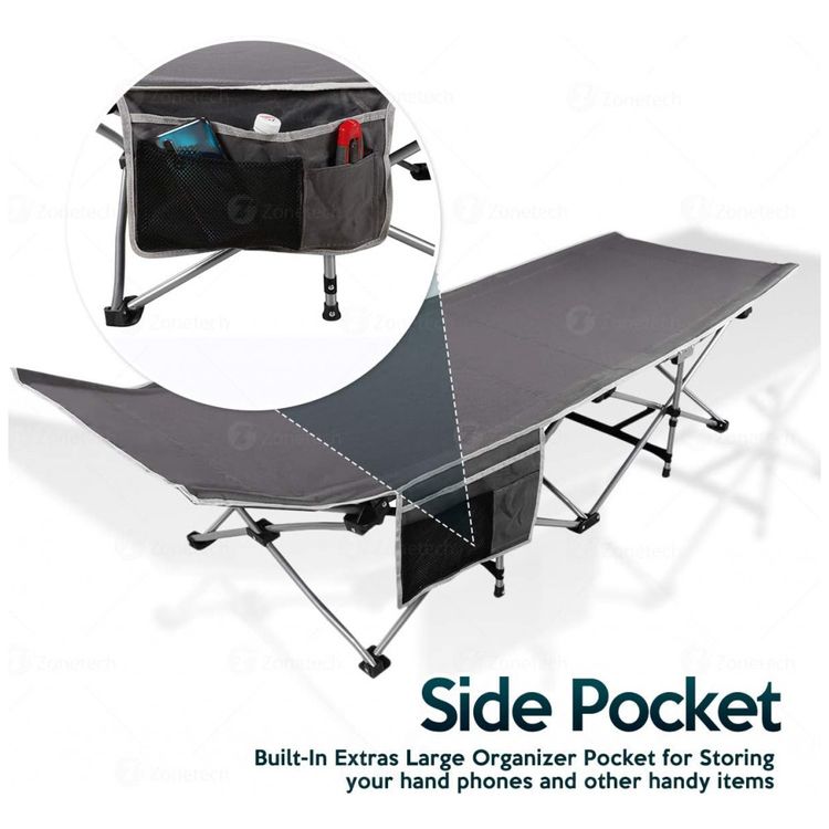 Zone-Tech-Cama-Acampamento-Camping-Dobravel-Portatil-ate-foto-1