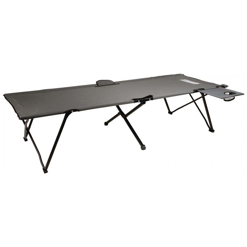 Encontraproduto.com.br - Cama Acampamento, Camping Dobrável Portátil, até 136 kg, COLEMAN 2000020273, Cinza