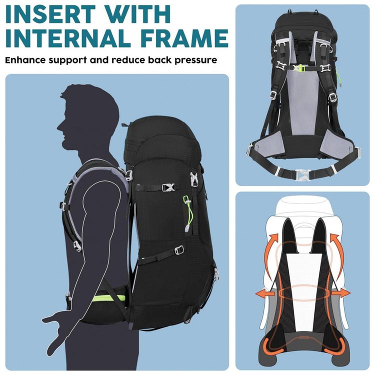 N-NEVO-RHINO-Mochila-de-Acampamento-Camping-60L-foto-1