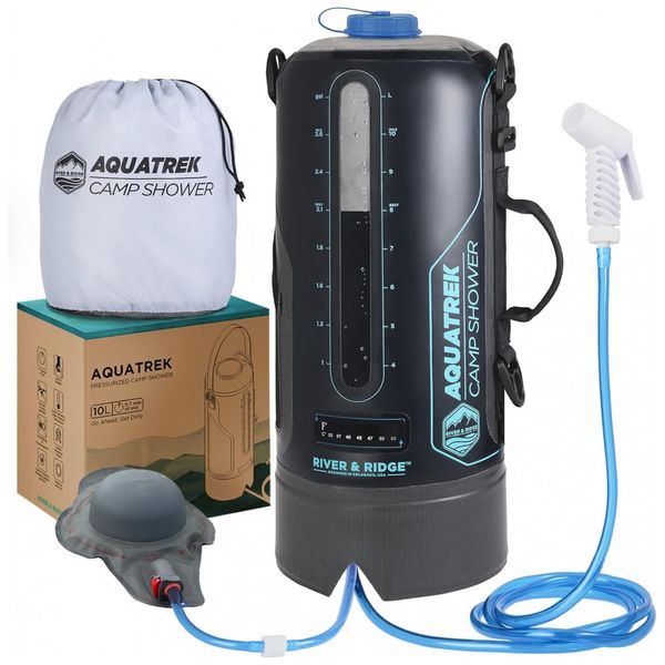 AQUATREK-Chuveiro-Portatil-12L-com-Bomba-a-Pressao-e-foto-0