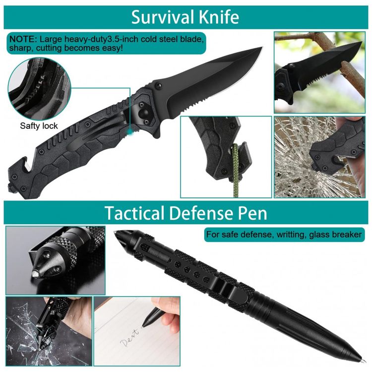 kit-de-Sobrevivencia-Emergencia-para-Acampamento-32-Pecas-foto-4