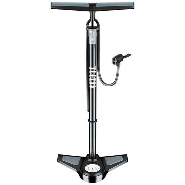 Bomba-de-Piso-Ergonomica-para-Bicicleta-com-Medidor-e-foto-0