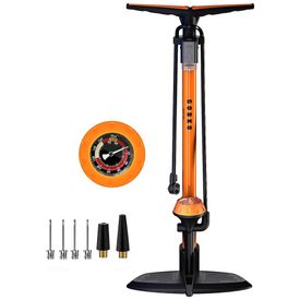 Bomba-de-Piso-Ergonomica-para-Bicicleta-com-Medidor-e-foto-0