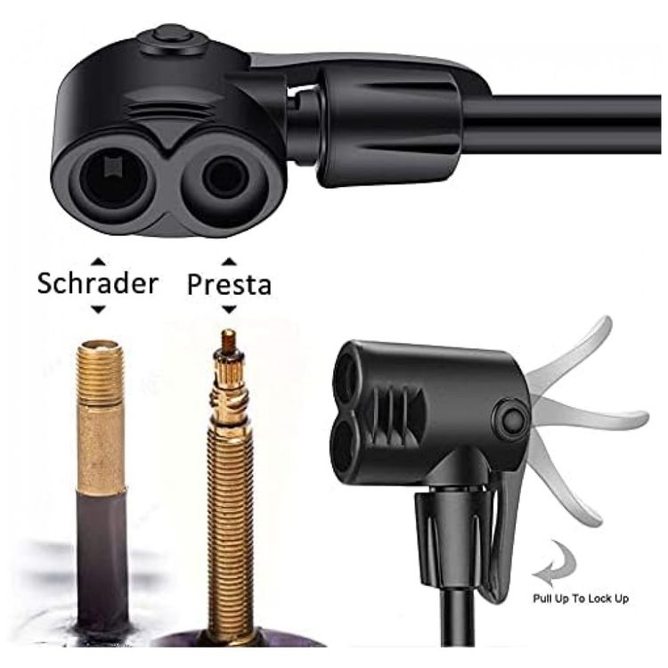 Bomba-de-Piso-Ergonomica-para-Bicicleta-com-Medidor-e-foto-1