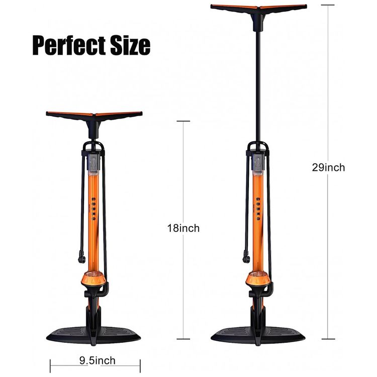 Bomba-de-Piso-Ergonomica-para-Bicicleta-com-Medidor-e-foto-2