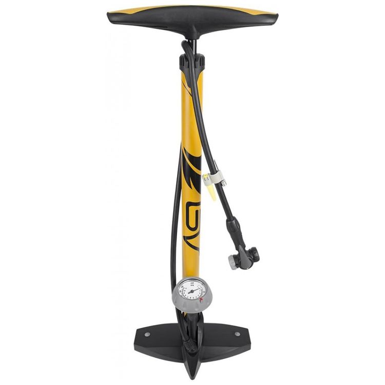 Bomba-de-Piso-Ergonomica-para-Bicicleta-com-Medidor-e-foto-0