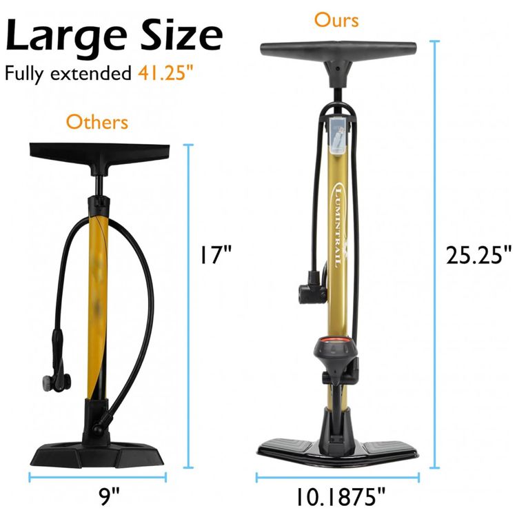 Bomba-de-Piso-Ergonomica-para-Bicicleta-com-Medidor-e-foto-1