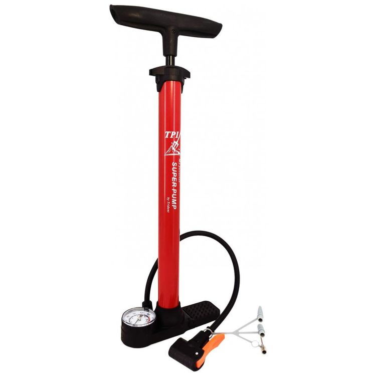 Bomba-de-bicicleta-manual-com-Schrader-e-Presta-almofada-de-foto-1