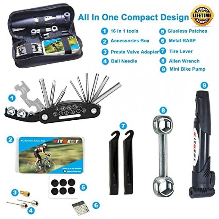 Bomba-de-Piso-Ergonomica-para-Bicicleta-com-Medidor-e-foto-1