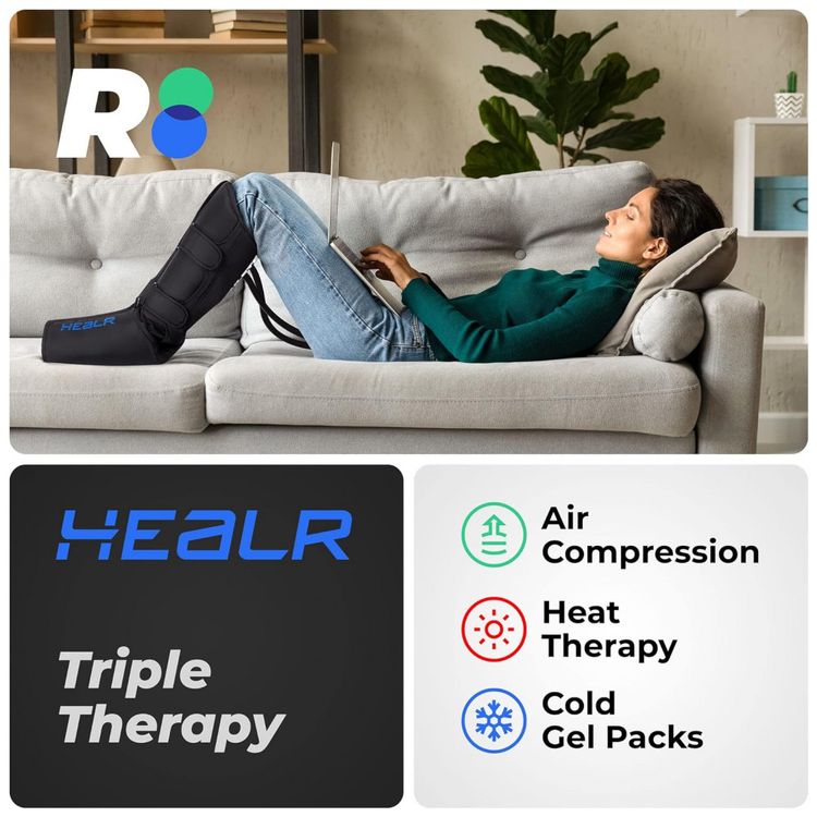 HEALR-Massageador-de-Pernas-Massageador-de-Panturrilha-e-foto-1