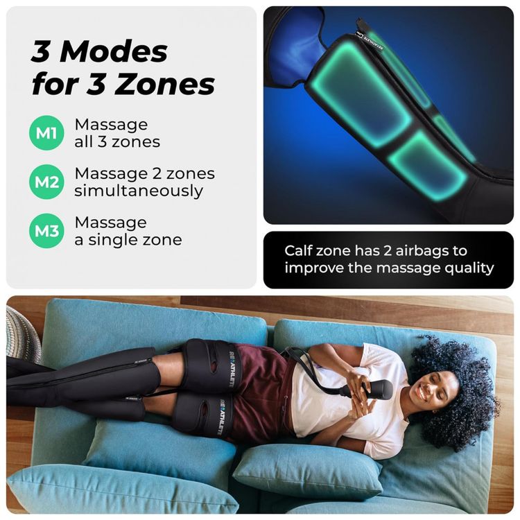 Massageador-Eletrico-de-Compressao-para-Pernas-e-Pes-4-Modos-foto-5