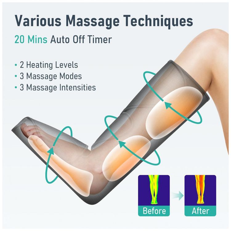Massageador-Eletrico-de-Compressao-para-Pernas-e-Pes-3-Modos-foto-2