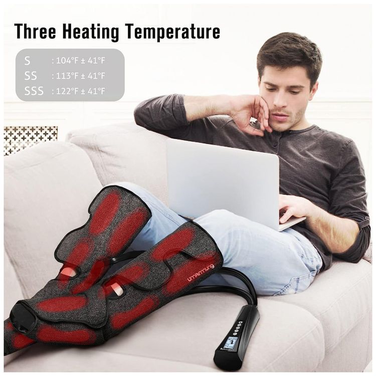 Massageador-Eletrico-de-Compressao-para-Pernas-e-Pes-3-Modos-foto-3