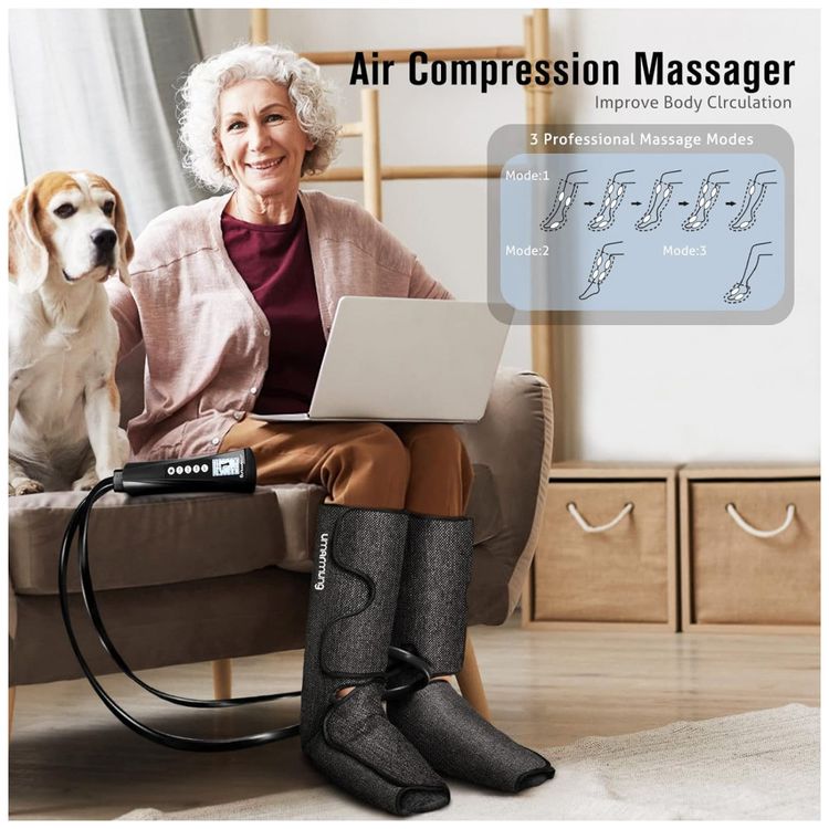 Massageador-Eletrico-de-Compressao-para-Pernas-e-Pes-3-Modos-foto-4