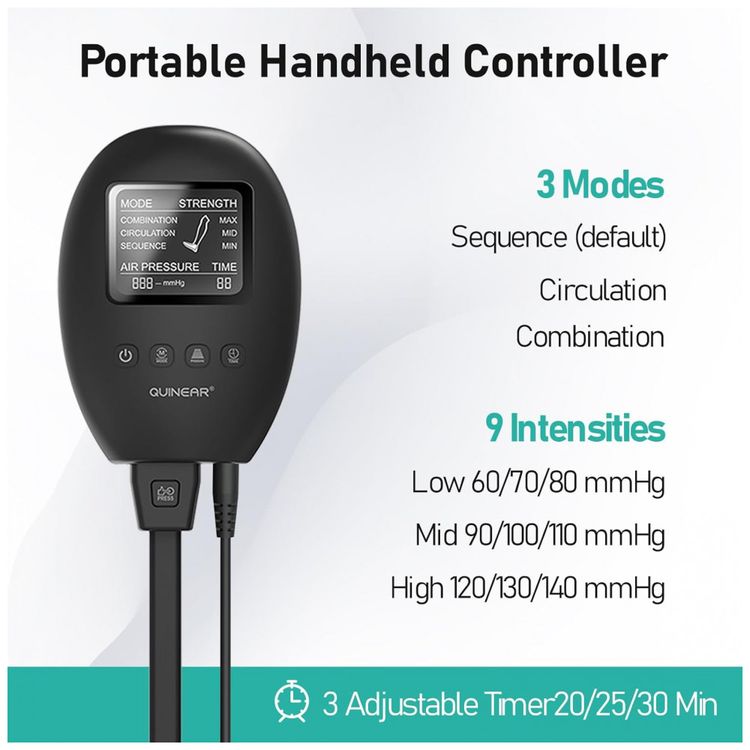 Massageador-Eletrico-de-Compressao-para-Pernas-e-Pes-3-Modos-foto-4