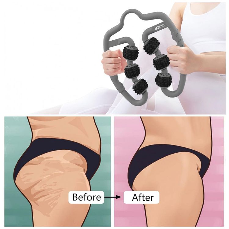 Fit-Massageador-Muscular-Manual-com-6-Pontos-para-Aliviar-a-foto-3