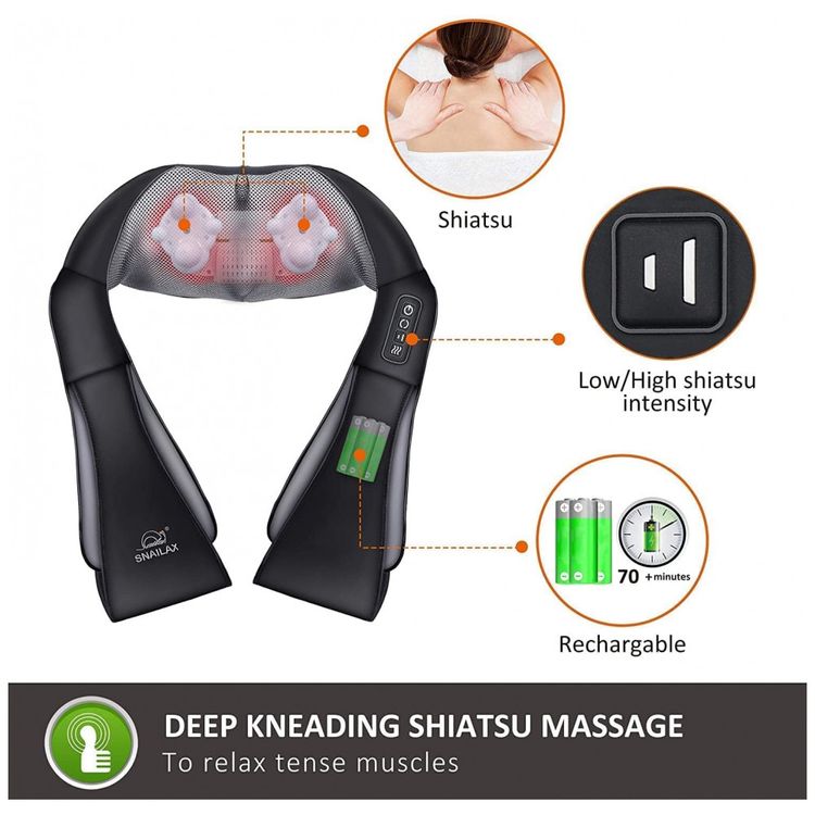 Massageador-Shiatsu-Eletrico-Portatil-3D-para-Ombros-foto-1