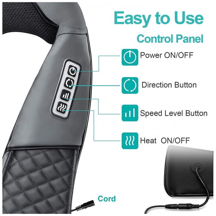 Massageador-Shiatsu-Eletrico-Portatil-3D-para-Ombros-foto-2