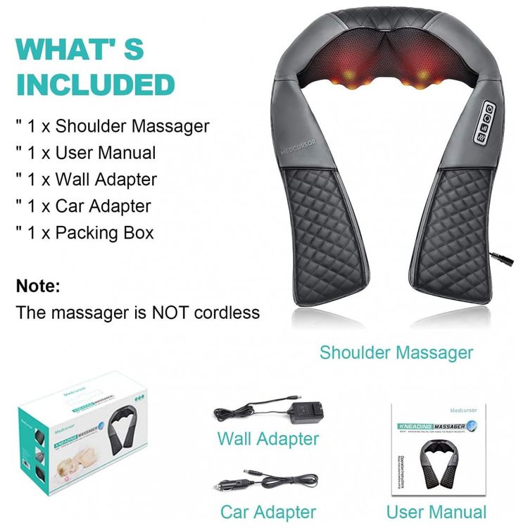 Massageador-Shiatsu-Eletrico-Portatil-3D-para-Ombros-foto-4