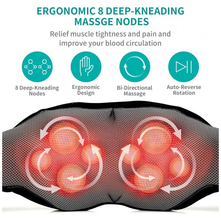 Massageador-Shiatsu-Eletrico-Portatil-3D-para-Ombros-foto-1