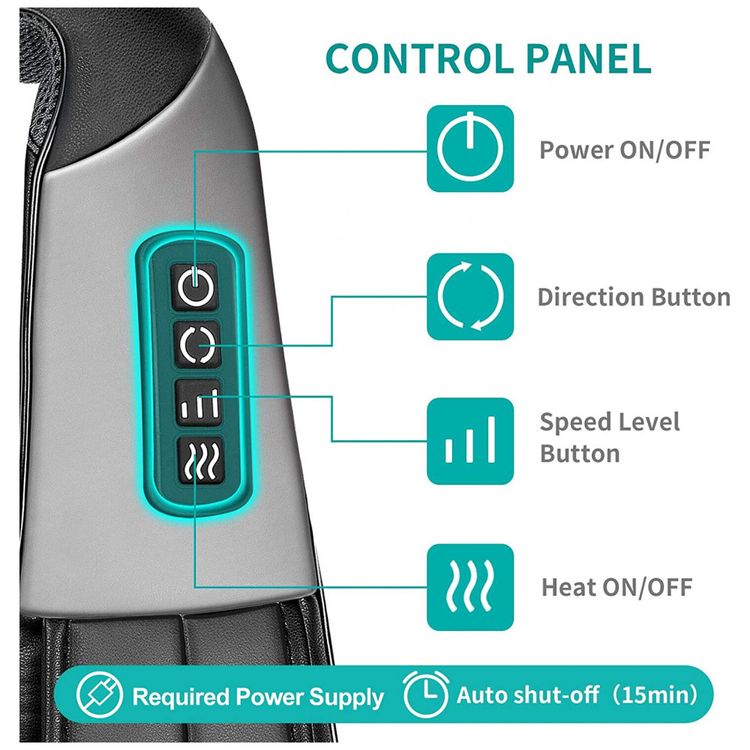 Massageador-Shiatsu-Eletrico-Portatil-3D-para-Ombros-foto-2