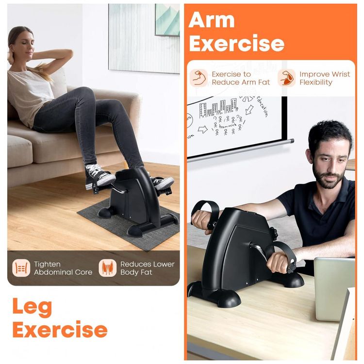 Mini-Exercise-Bike-AGM-Under-Desk-Bike-Pedal-Exerciser-Foot-foto-3