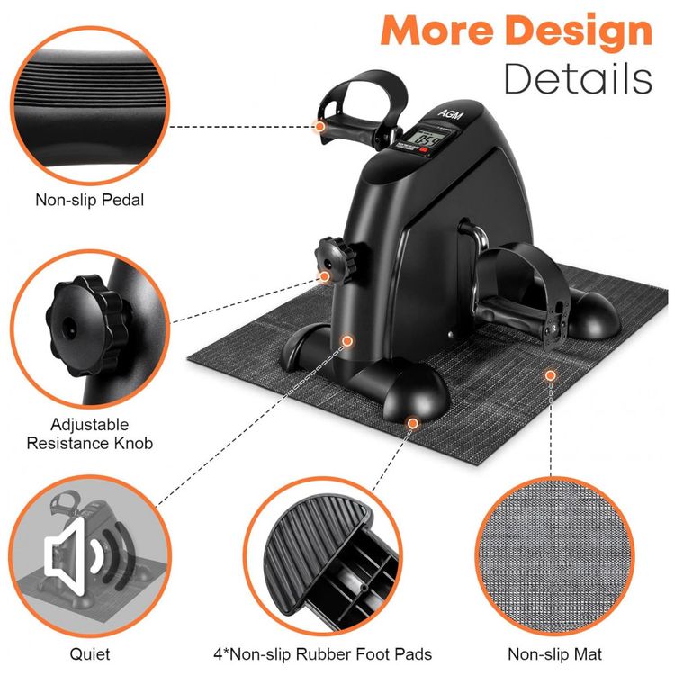 Mini-Exercise-Bike-AGM-Under-Desk-Bike-Pedal-Exerciser-Foot-foto-5