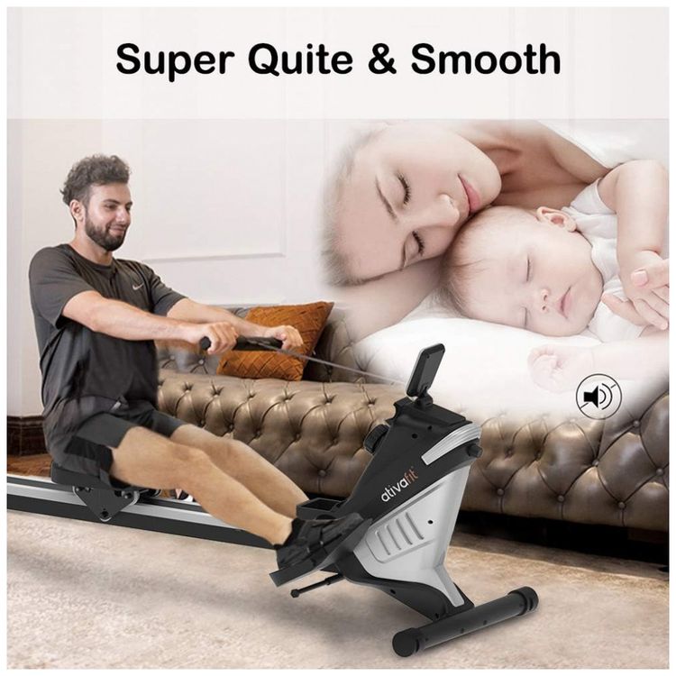Ativafit-Aparelho-Remador-Magnetico-com-Bluetooth-para-foto-3