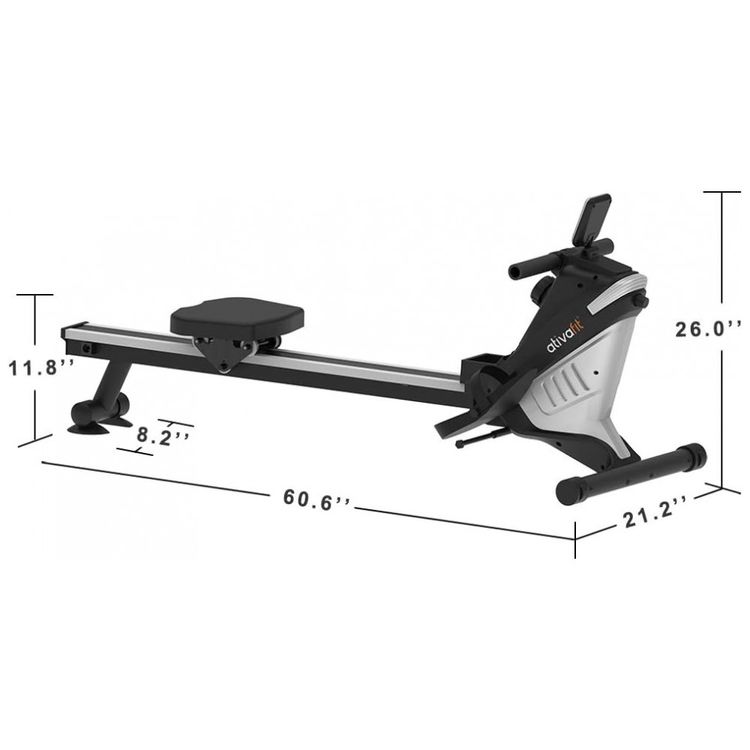 Ativafit-Aparelho-Remador-Magnetico-com-Bluetooth-para-foto-4
