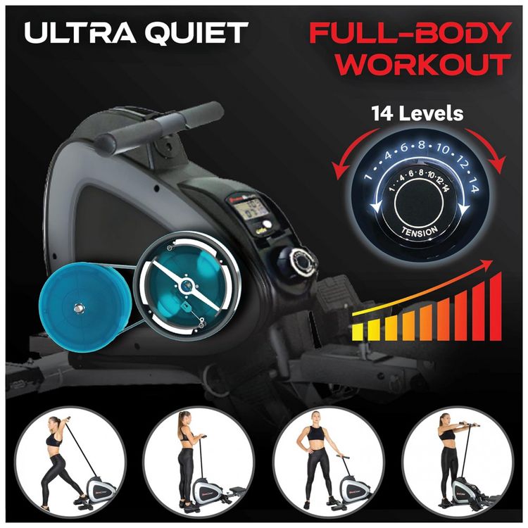 Aparelho-Remador-Magnetico-com-Bluetooth-para-Treino-em-foto-1