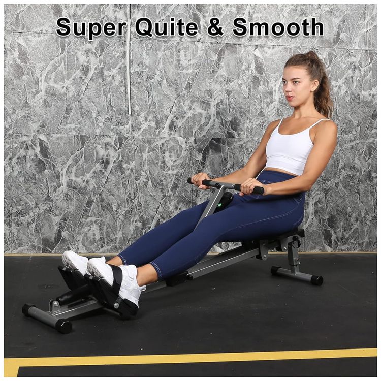 Aparelho-Remador-Magnetico-com-Bluetooth-para-Treino-em-foto-4