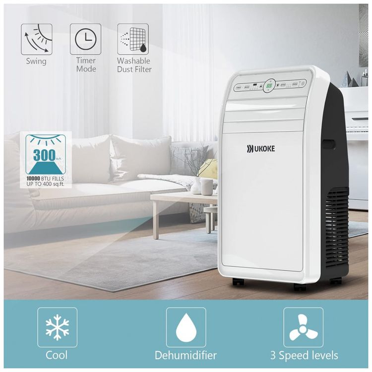 Ukoke-USPC02S-Climatizador-Portatil-110V-1380W-Branco-foto-1