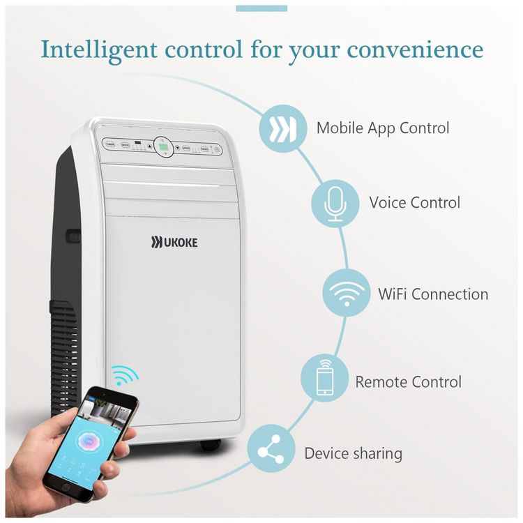 Ukoke-USPC02S-Climatizador-Portatil-110V-1380W-Branco-foto-3