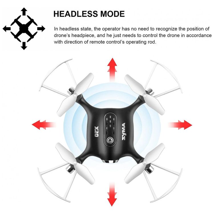 Syma-X20-Mini-Drone-para-Criancas-com-Retorno-Automatico-3D-foto-3