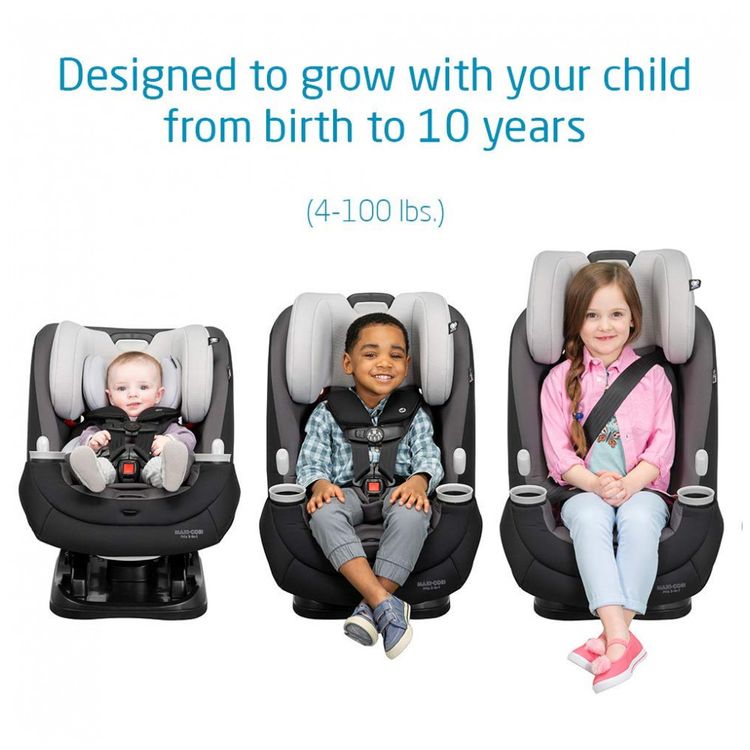 Cadeira-de-Bebe-para-Carro-4-em-1-com-Posicoes-Ajustaveis-de-foto-1