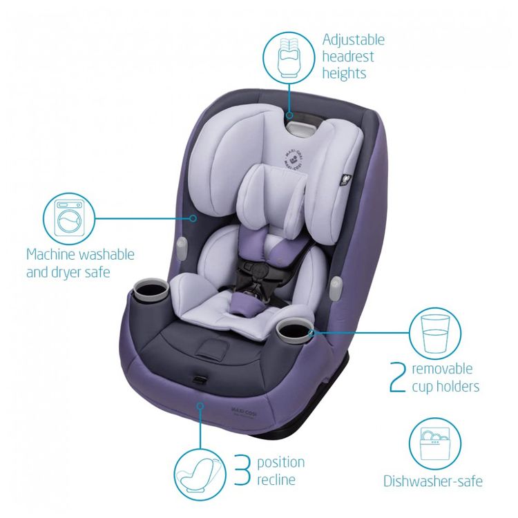 Cadeira-de-Bebe-para-Carro-4-em-1-com-Posicoes-Ajustaveis-de-foto-3