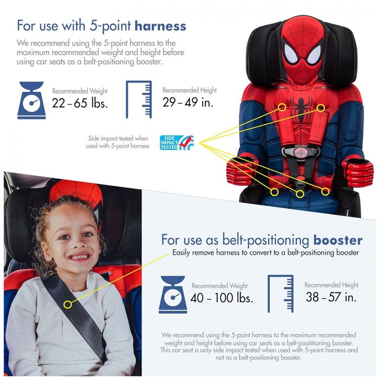 Cadeira-de-Bebe-para-Carro-2-em-1-com-Posicoes-Ajustaveis-de-foto-4