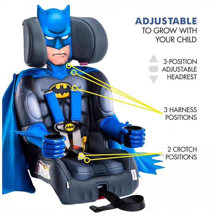 Cadeira-de-Bebe-para-Carro-2-em-1-com-Posicoes-Ajustaveis-de-foto-2