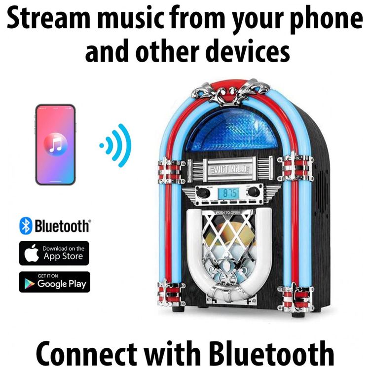 Jukebox-Vintage-de-Bancada-com-Bluetooth-Embutido-110v-foto-1