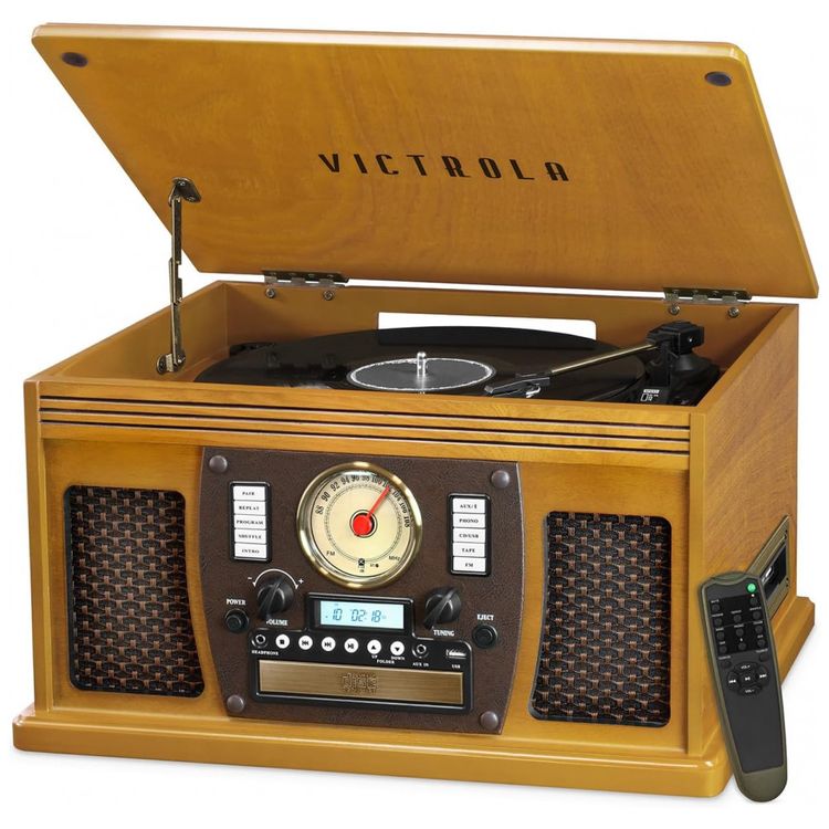 Vitrola-Toca-Discos-com-Plataforma-3-Velocidades-sem-fio-foto-0