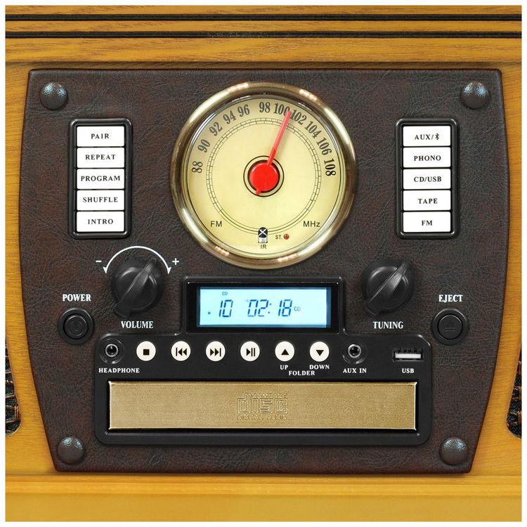 Vitrola-Toca-Discos-com-Plataforma-3-Velocidades-sem-fio-foto-2